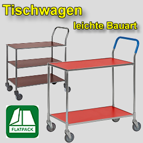 Tischwagen-leichte-Bauart Rollwagen Rollenwagen