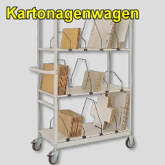 Kartonagenwagen Rollwagen