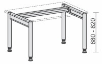 Schreibtisch hoehenverstellbar