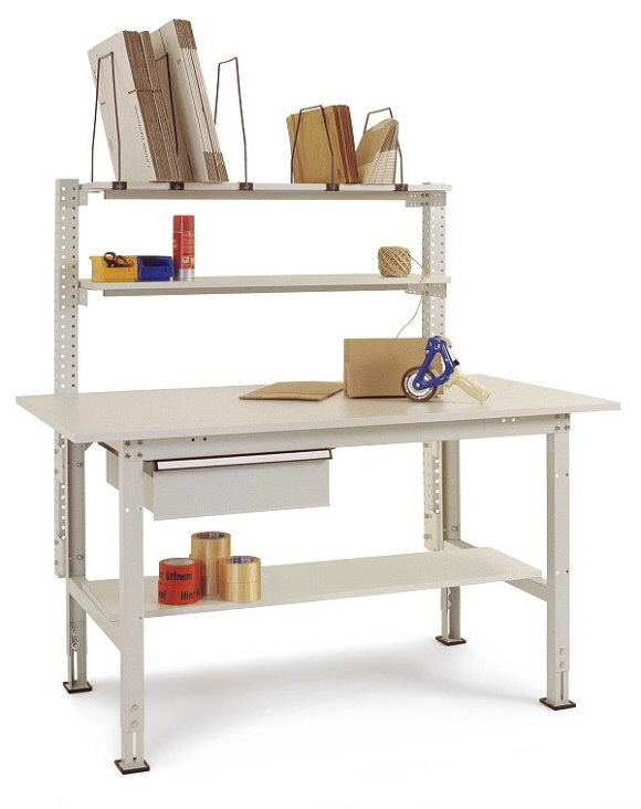 Packtisch mit Zwischenboden
