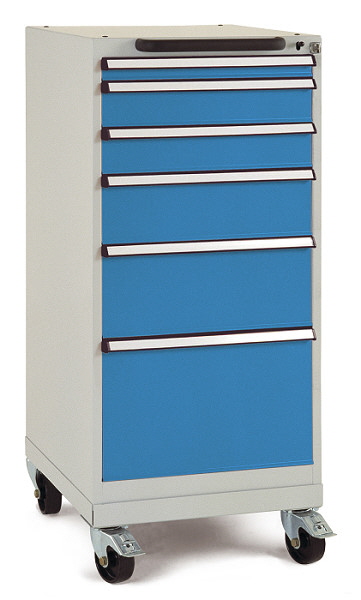 Protec-SP-1035-grau-blau Schubfachschrank