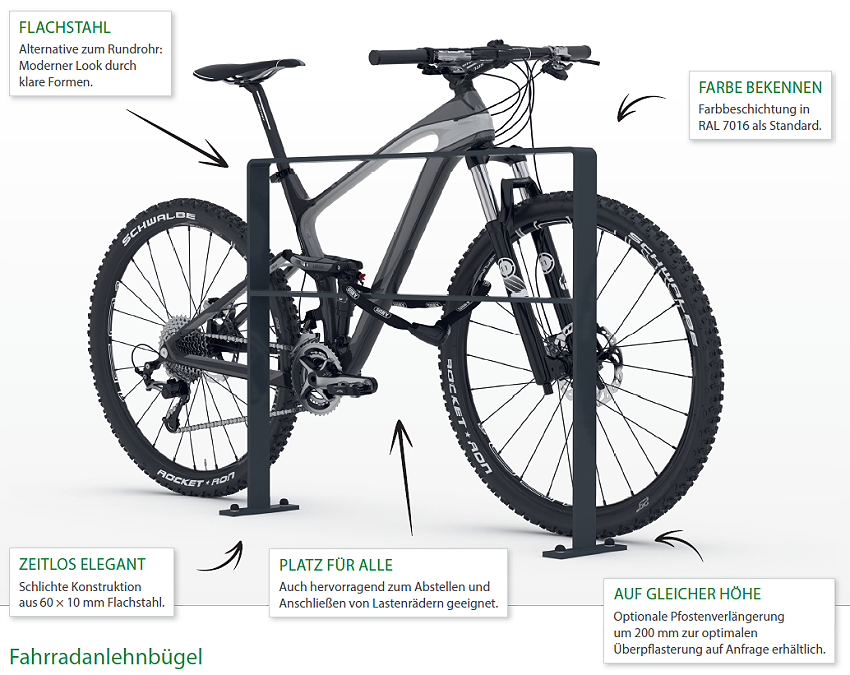 Fahrradstnder Fahrradstaender aus Flachstahl