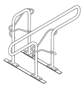 Fahrradstnder Anlehnbuegel Strap Zeichnung 8