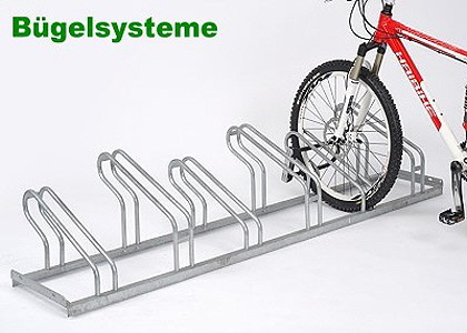 Fahrradständer Bügelsysteme