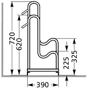 45-liter-Standparker-Fahrradstaender-Z-200