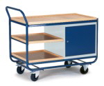 Montagewagen mit Stahlschrank