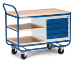 Montagewagen mit Stahlschubladenschrank