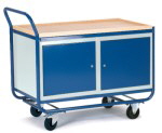 Montagewagen mit 2 Stahlschrnken