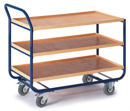 Tischwagen mit drei Etagen
