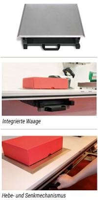 Packtisch-Waage