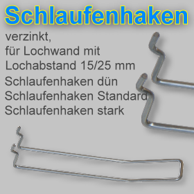 Lochwandhaken Schlaufenhaken