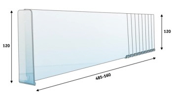 0210.2-2[1]-350 Fachteiler Ladeneinrichtung