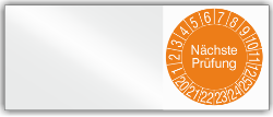 Kabel-Prfplakette - Nchste Prfung