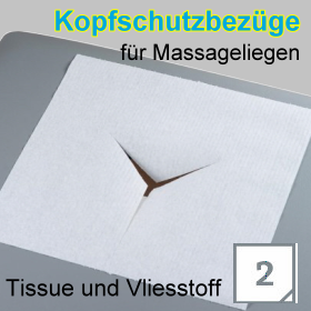 rztekrepp, Kopfschutzbezge-aus-Tissue-und-Bliesstoff